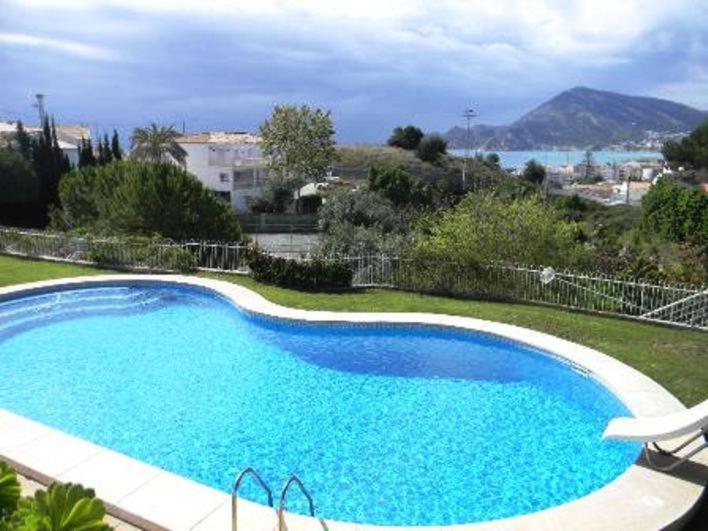 Bonito Apartamento Con Inmensa Terraza Y Piscina 알테아 외부 사진
